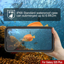 Load image into Gallery viewer, Galaxy S25 + Plus case étanche Punkcase Studstar noir mince de 6,7 pieds sous-marine IP68 Shock / Snow Proof