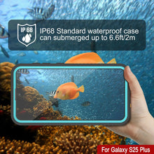 Load image into Gallery viewer, Galaxy S25 + Plus Basage étanche Punkcase Studstar Teal mince 6,7 pieds sous-marine IP68 Choc / neige