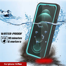 Charger l'image dans la galerie, WATER-PROOF IP68 Certified 30 minutes C 6 meters For Iphone 14 Plus (Color in image: Black)