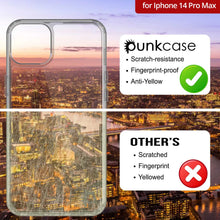 Charger l'image dans la galerie, for Iphone 14 Pro Max Punkcase e Scratch-resistance ¢ Fingerprint-proof e Anti-Yellow ¢ Scratched e Fingerprint ¢ Yellowed (Color in image: pink)
