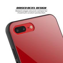 Charger l'image dans la galerie, iPhone 8 PLUS Case, Punkcase GlassShield Ultra Thin Protective 9H Full Body Tempered Glass Cover W/ Drop Protection & Non Slip Grip for Apple iPhone 7 PLUS / Apple iPhone 8 PLUS (Red)