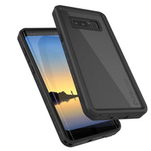 Charger l'image dans la galerie, Note 8 Waterproof Case PunkCase StudStar Black Thin 6.6ft Underwater IP68 Shock/Snow Proof (Color in image: clear)