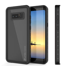 Charger l'image dans la galerie, Note 8 Waterproof Case PunkCase StudStar Black Thin 6.6ft Underwater IP68 Shock/Snow Proof (Color in image: black)