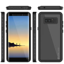 Charger l'image dans la galerie, Note 8 Waterproof Case PunkCase StudStar Black Thin 6.6ft Underwater IP68 Shock/Snow Proof (Color in image: light green)