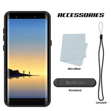 Load image into Gallery viewer, Galaxy Note 8 Waterproof Case Punkсase StudStar Clear Thin 6.6ft Underwater IP68 Shock/Snow Proof (Color in image: red)