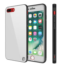 Charger l'image dans la galerie, iPhone 8 PLUS Case, Punkcase GlassShield Ultra Thin Protective 9H Full Body Tempered Glass Cover W/ Drop Protection & Non Slip Grip for Apple iPhone 7 PLUS / Apple iPhone 8 PLUS (White) (Color in image: White)