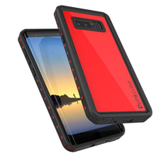 Charger l'image dans la galerie, Note 8 Waterproof Case PunkCase StudStar Red Thin 6.6ft Underwater IP68 Shock/Snow Proof (Color in image: purple)