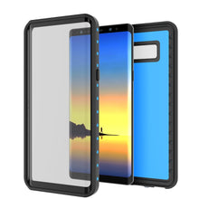 Charger l'image dans la galerie, Galaxy Note 8 Waterproof Case PunkCase StudStar Light Blue Thin 6.6ft Underwater IP68 ShockProof (Color in image: white)