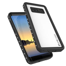 Charger l'image dans la galerie, Galaxy Note 8 Waterproof Case, PunkСase StudStar White Thin 6.6ft Underwater IP68 Shock/Snow Proof (Color in image: purple)