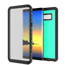 Charger l'image dans la galerie, Note 8 Waterproof Case PunkCase StudStar Teal Thin 6.6ft Underwater IP68 Shock/Snow Proof (Color in image: clear)