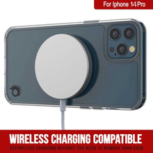 Load image into Gallery viewer,  For Iphone 14 Pro WIRELESS CHARGING COMPATIBLE EFFORTLESS CHARGING WITHOUT THE NEED TO REMOVE YOUR CASE (Color in image: crystal pink)