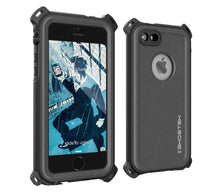 Load image into Gallery viewer, iPhone SE/5S/5 Waterproof Case, Ghostek® Nautical Black Series| Underwater | Aluminum Frame (Color in image: Black)