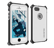 Load image into Gallery viewer, iPhone SE/5S/5 Waterproof Case, Ghostek® Nautical White Series| Underwater | Aluminum Frame (Color in image: White)