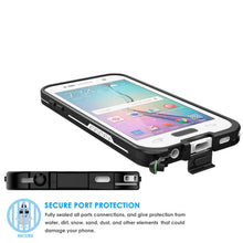Load image into Gallery viewer, Galaxy S6 Waterproof Case, Punkcase SpikeStar White Water/Shock/Dirt/Snow Proof | Lifetime Warranty (Color in image: light green)
