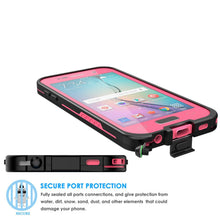 Load image into Gallery viewer, Galaxy S6 Waterproof Case, Punkcase SpikeStar Pink Water/Shock/Dirt/Snow Proof | Lifetime Warranty (Color in image: light green)