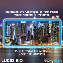 Load image into Gallery viewer, Note 7 Case Punkcase® LUCID 2.0 Light Blue Series w/ PUNK SHIELD Screen Protector | Ultra Fit (Color in image: white)