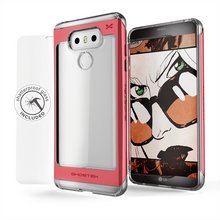 Charger l'image dans la galerie, LG G6 Case, Ghostek® Cloak 2.0 Red Series w/ Explosion-Proof Screen Protector | Aluminum Frame (Color in image: Red)