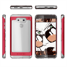 Charger l'image dans la galerie, LG G6 Case, Ghostek® Cloak 2.0 Red Series w/ Explosion-Proof Screen Protector | Aluminum Frame