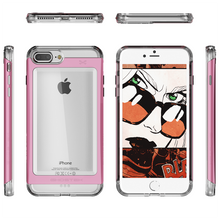Charger l'image dans la galerie, iPhone 7+ Plus Case, Ghostek Pink Cloak 2.0 Pink Series w/ Screen Protector | Aluminum Frame (Color in image: Red)