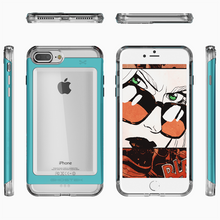Charger l'image dans la galerie, iPhone 7+ Plus Case, Ghostek® Cloak 2.0 Teal w/ Explosion-Proof Screen Protector | Aluminum Frame (Color in image: Gold)