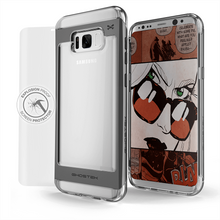 Charger l'image dans la galerie, Galaxy S8 Case, Ghostek® Cloak 2.0 Black w/ ExplosionProof Screen Protector | Aluminum Frame (Color in image: Black)