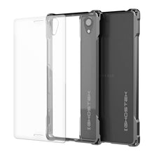 Load image into Gallery viewer, Xperia X Case, Ghostek® Covert Dark Gray Series | Clear TPU | Warranty | Screen Protector | Ultra Fit (Color in image: Dark Gray)