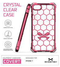 Load image into Gallery viewer, iPhone 7 Case, Ghostek® Covert Peach, Premium Impact Protective Armor | Lifetime Warranty Exchange (Color in image: rose pink)