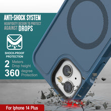 Charger l'image dans la galerie, ANTI-SHOCK SYSTEM HEAVYDUTY DESIGN TO PROTECT AGAINST DROPS Y SHOCK-PROOF PROTECTION Meters Drop height 3 6 degree Protection For Iphone 14 Plus $  (Color in image: Black)