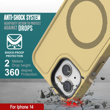 Charger l'image dans la galerie, ANTE-SHOCK SYSTEM DESIGN TO PROTECT DROPS SHOCK-PROOF PROTECTION For Iphone 14 (Color in image: Black)