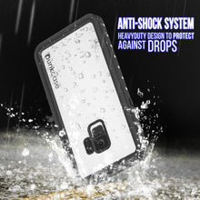 Charger l'image dans la galerie, Galaxy S9 Waterproof Case, Punkcase StudStar White Thin 6.6ft Underwater IP68 Shock/Snow Proof (Color in image: red)