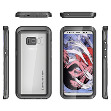 Load image into Gallery viewer, Galaxy S8 Waterproof Case, Ghostek Atomic 3 Series |Shockproof | Dirt-proof | Snow-proof | Aluminum Frame |(Black) (Color in image: Gold)