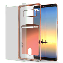 Charger l'image dans la galerie, Galaxy Note 8 Case, PUNKCASE® LUCID Rose Gold Series | Card Slot | SHIELD Screen Protector (Color in image: Black)