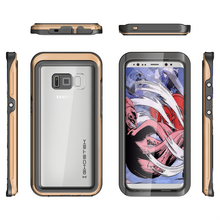 Load image into Gallery viewer, Galaxy S8 Waterproof Case, Ghostek Atomic 3 Series for Galaxy S8| Underwater | Shockproof | Dirt-proof | Snow-proof | Aluminum Frame (Color in image: Red)