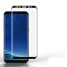 Load image into Gallery viewer, Galaxy S9+ Plus Black Punkcase Glass SHIELD Tempered Glass Screen Protector 0.33mm Thick 9H Glass (Color in image: Black)
