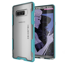 Load image into Gallery viewer, Galaxy Note 8 Case, Ghostek Cloak 3 Galaxy Note 8 Clear Transparent Bumper Case Note 8 2017 | TEAL (Color in image: Gold)