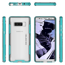 Load image into Gallery viewer, Galaxy Note 8 Case, Ghostek Cloak 3 Galaxy Note 8 Clear Transparent Bumper Case Note 8 2017 | TEAL (Color in image: Pink)