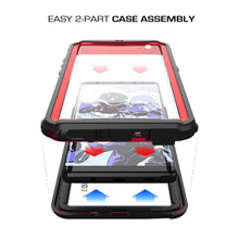 Charger l'image dans la galerie, Galaxy Note 8, Ghostek Nautical Galaxy Note 8 Case Military Grade Armor Waterproof Cover | Red