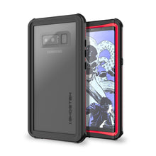Charger l'image dans la galerie, Galaxy Note 8, Ghostek Nautical Galaxy Note 8 Case Military Grade Armor Waterproof Cover | Red (Color in image: Red)