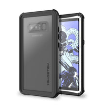 Load image into Gallery viewer, Galaxy Note 8 Case, Ghostek Nautical Slim Shockproof Waterproof Armor Cover | White (Color in image: Red)