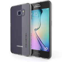 Load image into Gallery viewer, Galaxy S6 Case, Ghostek Cloak Series Silver Slim Premium Protective Hybrid Impact Glass Armor (Color in image: silver)