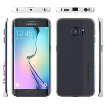 Load image into Gallery viewer, Galaxy S6 Edge Case, Ghostek White Cloak Series Slim Hybrid Impact Armor | Lifetime Warranty (Color in image: black)