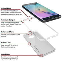 Load image into Gallery viewer, Galaxy S6 Edge Case, Ghostek White Cloak Series Slim Hybrid Impact Armor | Lifetime Warranty (Color in image: gold)