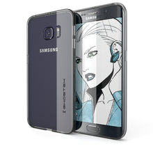 Load image into Gallery viewer, Galaxy S6 Edge+ Plus Case, Ghostek Back Cloak Series Slim Hybrid Impact Armor | Lifetime Warranty (Color in image: black)