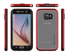 Load image into Gallery viewer, Galaxy S6 Waterproof Case, Ghostek Atomic 2.0 Red Water/Shock/Dirt/Snow Proof | Lifetime Warranty (Color in image: Gold)