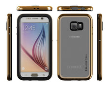 Load image into Gallery viewer, Galaxy S6 Waterproof Case, Ghostek Atomic 2.0 Gold Water/Shock/Dirt/Snow Proof | Lifetime Warranty (Color in image: Black)
