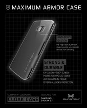 Load image into Gallery viewer, Galaxy S7 Case, Ghostek Cloak Series Black Slim Premium Protective Hybrid Impact Glass Armor (Color in image: pink)