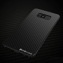 Charger l'image dans la galerie, Galaxy S8 Plus Case, PunkCase CarbonShield, Jet Black