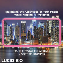 Load image into Gallery viewer, S8 Case Punkcase® LUCID 2.0 Pink Series w/ PUNK SHIELD Screen Protector | Ultra Fit (Color in image: clear)