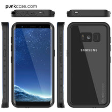 Load image into Gallery viewer, Galaxy S8 Plus Waterproof Case PunkCase StudStar Clear Thin 6.6ft Underwater IP68 Shock/Snow Proof (Color in image: teal)
