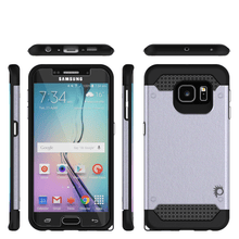 Charger l'image dans la galerie, Galaxy s6 EDGE Case PunkCase Galactic SIlver Series Slim Armor Soft Cover w/ Screen Protector (Color in image: rose gold)